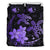 Hawaii Polynesian Turtle Plumeria Bedding Set - Pog Style Purple Purple - Polynesian Pride