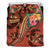 Polynesian Turtle Bedding Set - Tribal Tattoo With Hibiscus Coral - Polynesian Pride