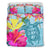 Hawaii Bedding Set - Hawaii Sea Turtle Hibiscus Kanaka Bedding Set Blue - Polynesian Pride