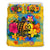 Vanuatu Polynesian Bedding Set - Turtle with Plumeria and Hibiscus - Polynesian Pride