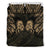 Double Lion Maori Tattoo Bedding Set New Zealand - Gold - Polynesian Pride