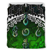 New Zealand Maori Symbols Poutama Bedding Set - Polynesian Pride
