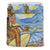 Hawaii The Girl Surfing Wave Bedding Set Blue - Polynesian Pride