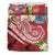 Polynesian Hawaii Bedding Set - Summer Plumeria (Red) - Polynesian Pride