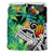 Kanaka Maoli (Hawaiian) Bedding Set, Polynesian Pineapple Banana Leaves Green - Polynesian Pride