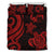 Tonga Polynesian Bedding Set - Red Tentacle Turtle - Polynesian Pride