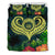 Polynesian Hawaii Bedding Set - Heart with - Polynesian Pride