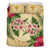 Hawaii Bedding Set - Strong Pattern Hibiscus Plumeria AH Gold - Polynesian Pride