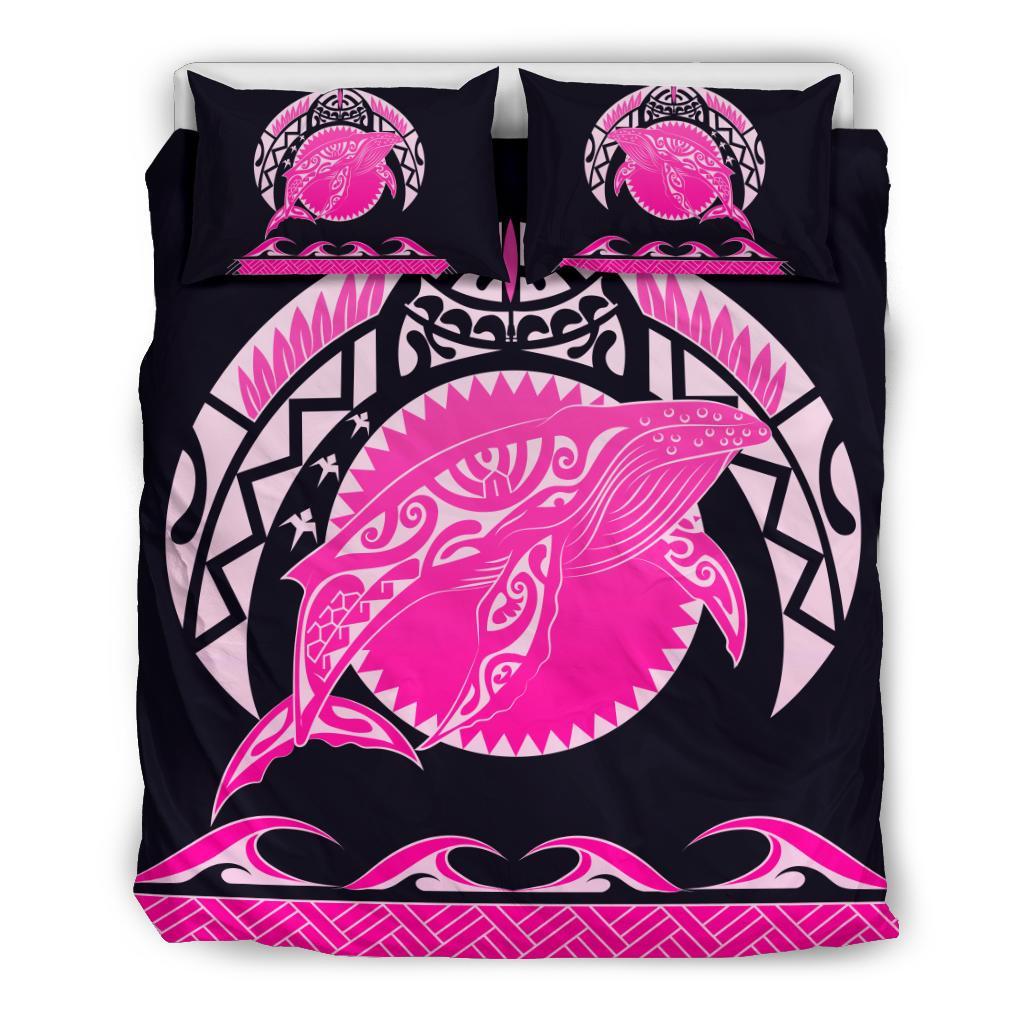 Polynesian Shark Hawaii Bedding Set - Pink - Hi Style Pink - Polynesian Pride