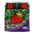 Kanaka Maoli (Hawaiian) Bedding Set - Polynesian Turtle Colorful And Art - Polynesian Pride