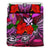 Kanaka Maoli (Hawaiian) Bedding Set - Polynesian Turtle And Hibiscus Pink Pink - Polynesian Pride