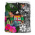 Fiji Bedding Set - Turtle Plumeria Banana Leaf Crest - Polynesian Pride