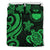 Northern Mariana Bedding Set - Tentacle Turtle Green - Polynesian Pride