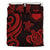 Northern Mariana Bedding Set - Tentacle Turtle Red - Polynesian Pride