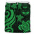 Marshall Islands Bedding Set - Tentacle Turtle Green - Polynesian Pride