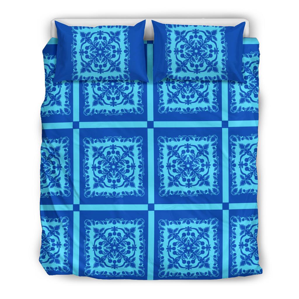 Hawaii Royal Bedding Set - Hill Ver 7 Turquoise - Polynesian Pride