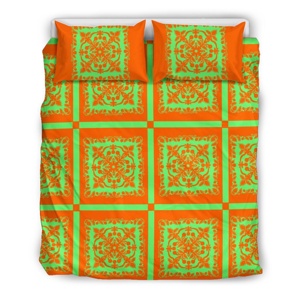 Hawaii Royal Bedding Set - Hill Ver 13 Orange - Polynesian Pride