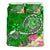 Tahiti Bedding Set - Turtle Plumeria (Green) - Polynesian Pride