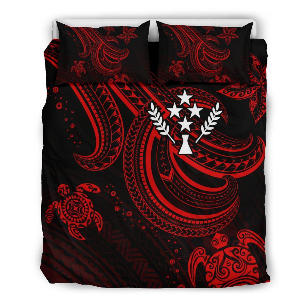Kosrae Bedding Set - Red Turtle - Polynesian Pride