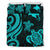 Papua New Guinea Bedding Set - Turquoise Tentacle Turtle - Polynesian Pride