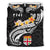 Fiji Bedding Set - Fiji Seal Polynesian Patterns Plumeria (Black) - Polynesian Pride