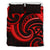 New Zealand Maori Mangopare Bedding Set Polynesian - Red - Polynesian Pride