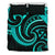 New Zealand Maori Mangopare Bedding Set Polynesian - Turquoise - Polynesian Pride