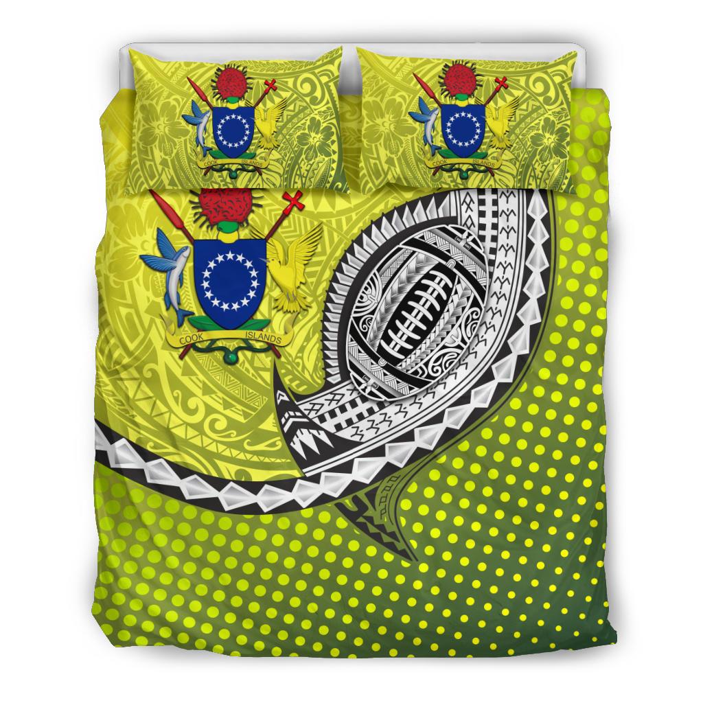 Cook Islands Rugby Bedding Set Version Special - Polynesian Pride