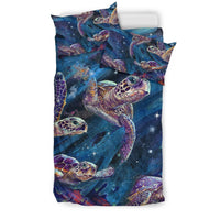 Hawaii Duvet Cover Set - Sea Turtle Pattern - Polynesian Pride