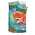 Hawaiian Mermaid Turtle Dolphin Polynesian Bedding Set - Polynesian Pride