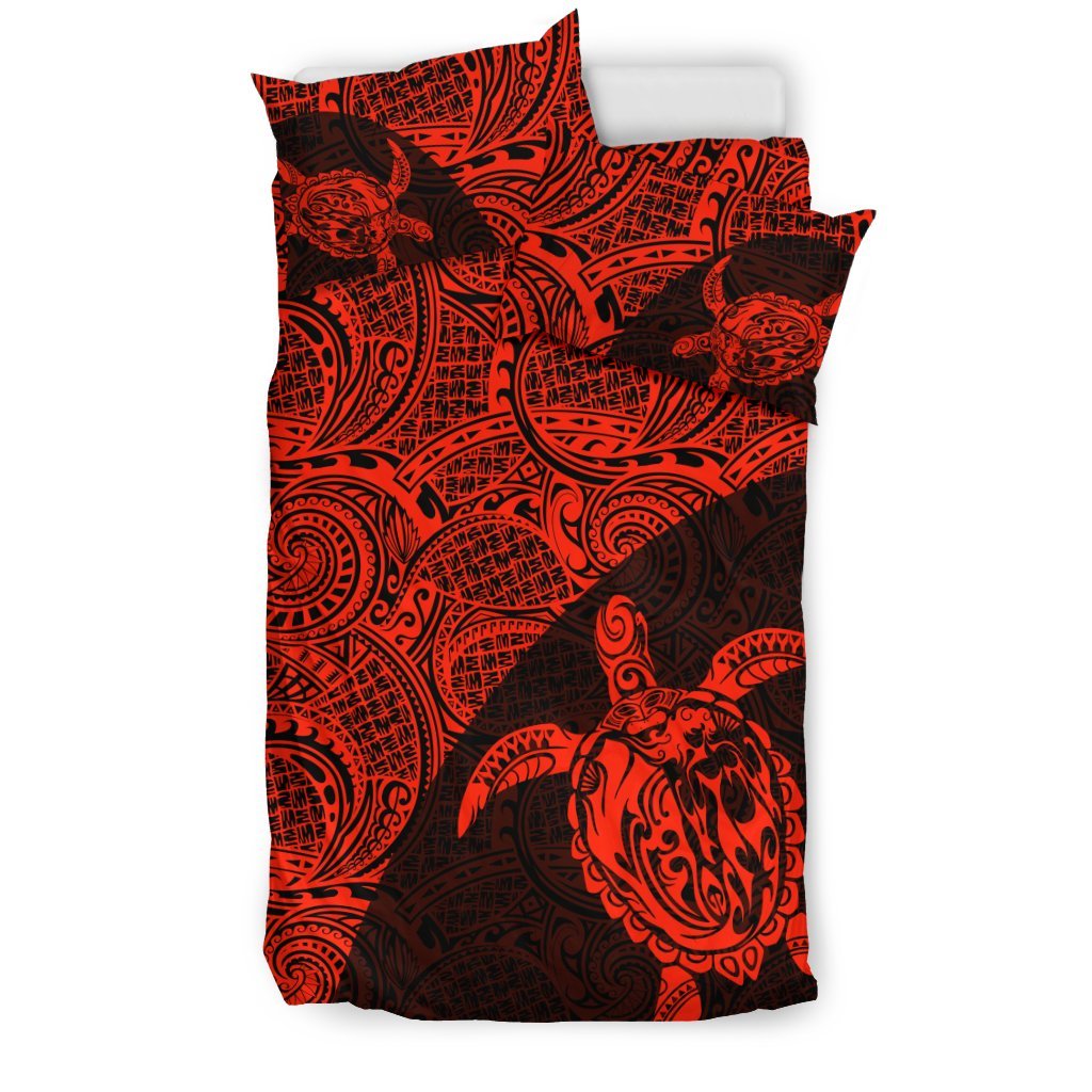 Turtle Mermaid Polynesian Duvet Cover Set 01 TH90 - Polynesian Pride