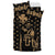 Hawaiian Kamehameka King Kanaka Maoli Golden Bedding Set - Polynesian Pride