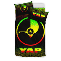 Yap Duvet Cover Set - Reggae Fog Style - Polynesian Pride