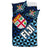 Fiji Duvet Cover Set - Fiji Flag & Coat Of Arms - Polynesian Pride