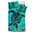 Hawaii Duvet Cover Set - Turtle With Paua Shell - Polynesian Pride