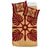 Hawaiian Quilt Pattern Monstera Symbol Polynesian Bedding Set - Polynesian Pride