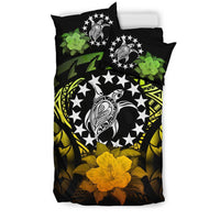 Cook Islands Reggae Hibiscus Bedding Set - Polynesian Pride