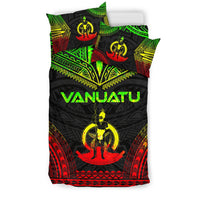 Vanuatu Polynesian Chief Duvet Cover Set - Reggae Version - Polynesian Pride