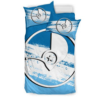 Yap Duvet Cover Set - Yap Flag Premium - Polynesian Pride