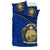 Nauru Duvet Cover Set - Nauru Bedding Flag & Coat Of Arms Dark Blue - Polynesian Pride