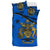 Solomon Island Duvet Cover Set - Flag & Coat Of Arms Blue - Polynesian Pride