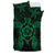 Hawaiian Turtle Hibiscus Polynesian Bedding Set Green - Polynesian Pride