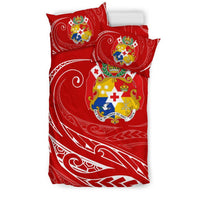 Tonga Bedding Set - Red - Frida Style - Polynesian Pride