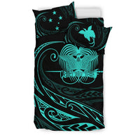 Papua New Guinea Bedding Set - White - Frida Style - Polynesian Pride