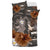 Samoa Bedding Set - Hibiscus Turtle Tribal Brown - Polynesian Pride