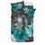 Kanaka Maoli (Hawaii) Bedding Set - Hibiscus Turtle Tribal Turquoise - Polynesian Pride