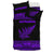 Aotearoa New Zealand Maori Bedding Set Silver Fern - Purple - Polynesian Pride