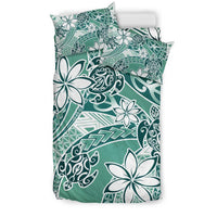 Polynesian Duvet Cover Set - Turtle Duvet Cover Set Green - Polynesian Pride