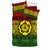 Hawaiian Turtle Polyensian Tribal Bedding Set Reggae Color - Polynesian Pride