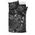 Polynesian Bedding Set - Papua New Guinea Duvet Cover Set Black Color - Polynesian Pride